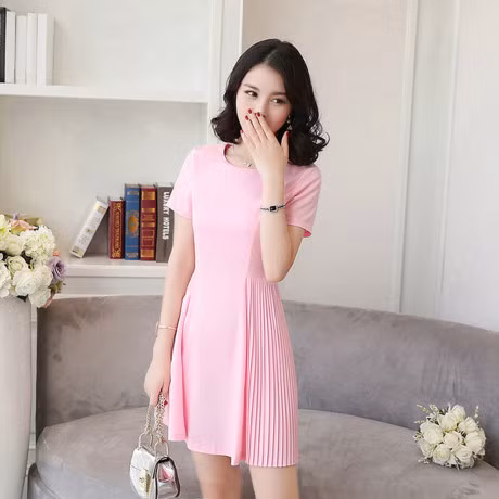 Chi voi 200 nghin dong sam ngay nhung mau vay xoe mau hong de thuong hot nhat he 2017 - Anh 7