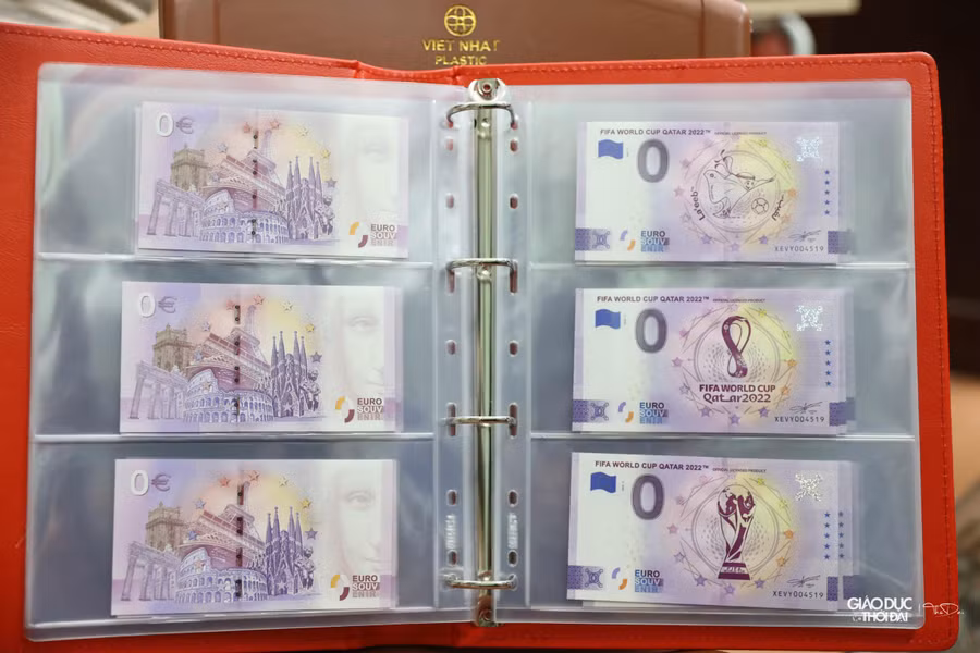 Đây là sản phẩm của Công ty Euro Banknote Memory (Pháp) tạo ra.