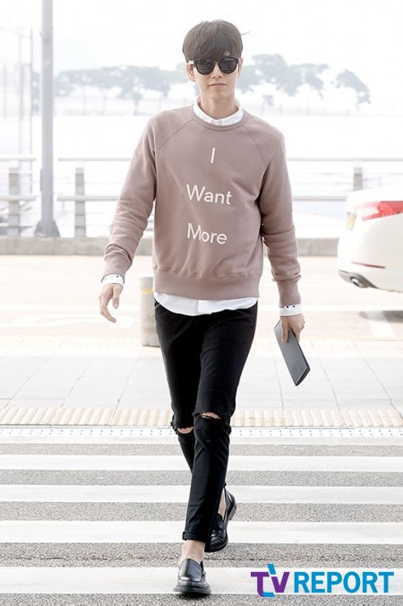 Gu thời trang sân bay ấn tượng nhất của mỹ nam Hàn - Ảnh 13 Gu thoi trang san bay an tuong nhat cua my nam Han - Anh 13