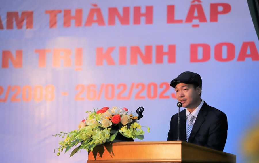 TS Nguyễn Hùng Cường – Trưởng Khoa Quản trị kinh doanh chia sẻ về chặng đường phát triển của Khoa.