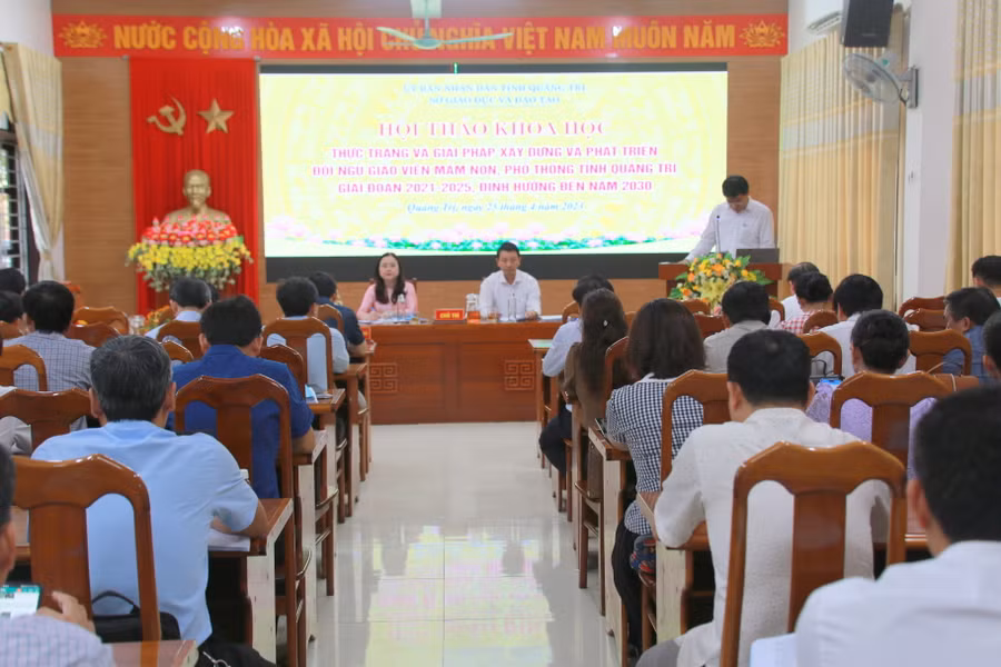 Dự báo giai đoạn 2022-2025, địa phương thiếu hàng trăm giáo viên.