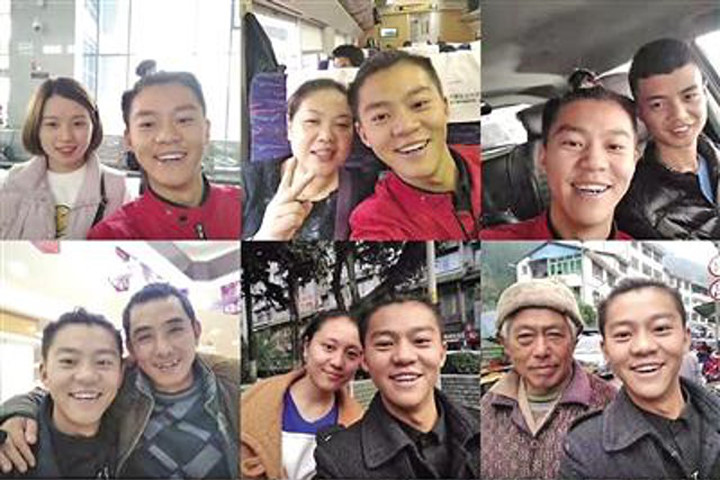 Chụp selfie với 3.000 người lạ vì muốn thành diễn viên