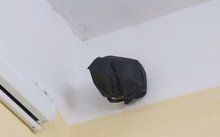 Toàn bộ hệ thống camera an ninh trong phòng thi đã được vô hiệu hoá