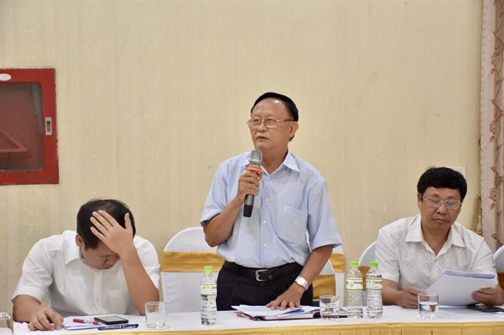 Đại diện Hội Khuyến học tỉnh Vĩnh Phúc góp ý tại Hội thảo Đại diện Hội Khuyến học tỉnh Vĩnh Phúc góp ý tại Hội thảo