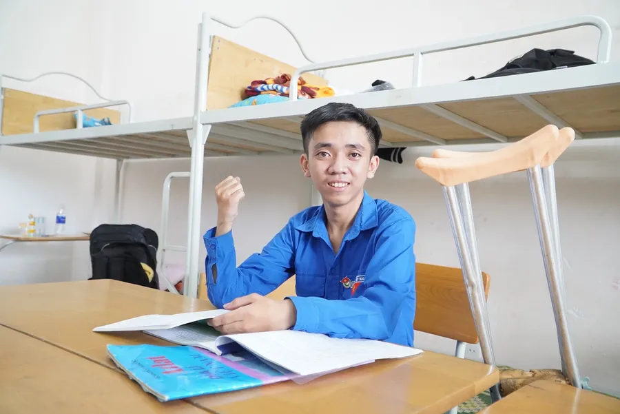Thí sinh huyện Đăk Hà được hỗ trợ chỗ ở miễn phí tại Trường THCS-THPT Liên Việt Kon Tum.