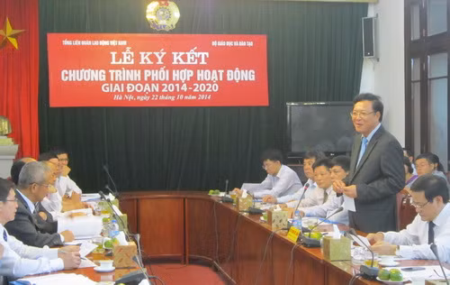 Bộ trưởng Phạm Vũ Luận phát biểu tại buổi lễ