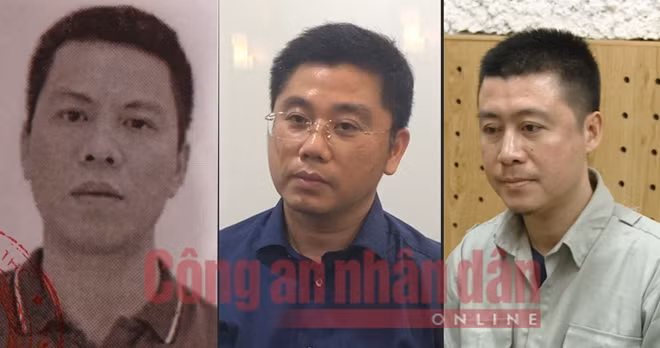 Từ trái qua phải: Hoàng Thành Trung, Nguyễn Văn Dương, Phan Sào Nam. Ảnh CAND