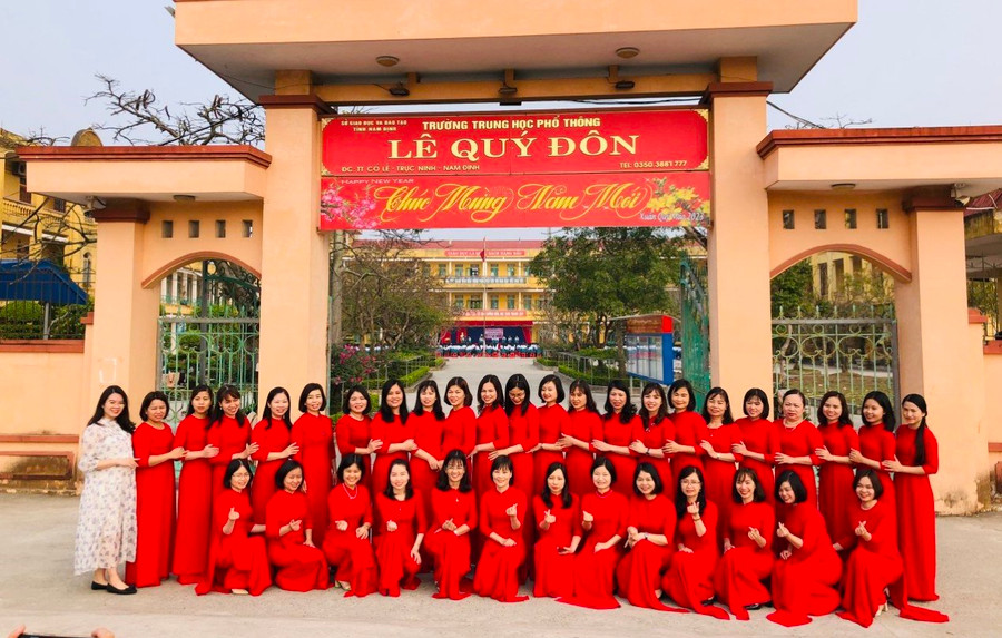 Nâng cao chất lượng dạy học ở ngôi trường trên quê hương Lưỡng quốc Trạng Nguyên.