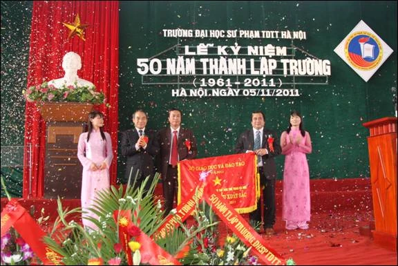 Trường ĐH SP TDTT Hà Nội kỷ niệm 50 năm ngày thành lập