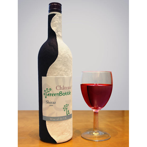 The world’s first paper wine bottle. The bottle works by combining a paper outer with a thin plastic lining to keep the wine fresh, and was the brainchild of Suffolk inventor Martin Myerscough following a chance conversation with a waste tip supervisor about the growing problem of plastic bottle waste. 