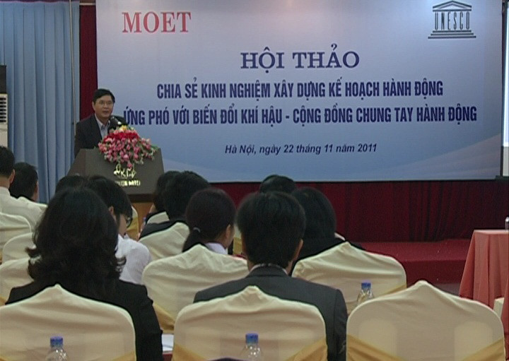 Bộ GD&amp;ĐT - UNESCO nâng cao nhận thức về biến đổi khí hậu