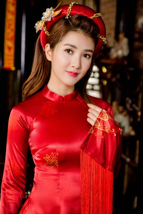Hot girl Linh Napie e ấp đón xuân - Ảnh 3 Hot girl Linh Napie e ap don xuan - Anh 3