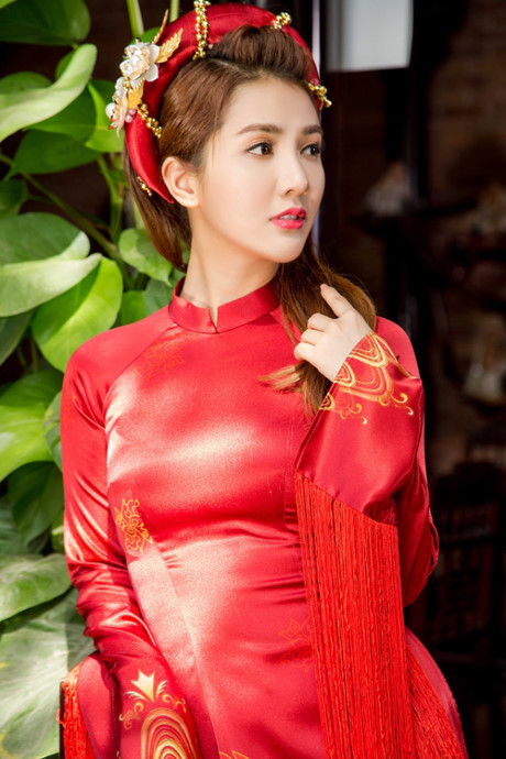Hot girl Linh Napie e ấp đón xuân - Ảnh 2 Hot girl Linh Napie e ap don xuan - Anh 2