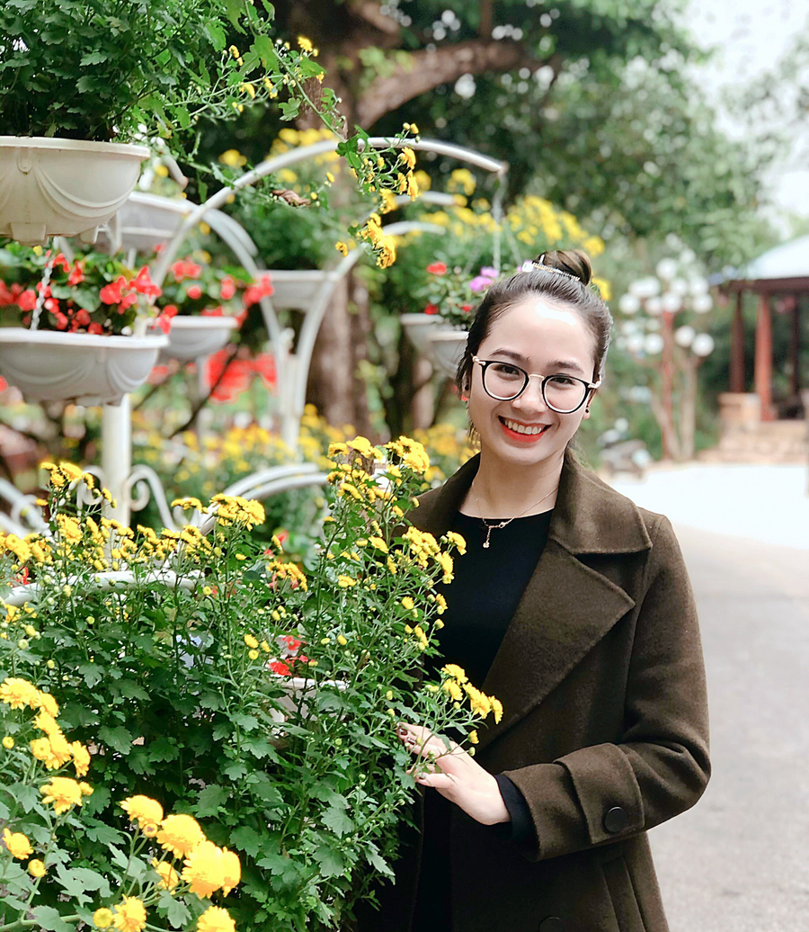 Cô Nguyễn Thị Thu Hà – giáo viên môn tiếng Anh,Trường tiểu học Xuân La. Ảnh: NVCC.