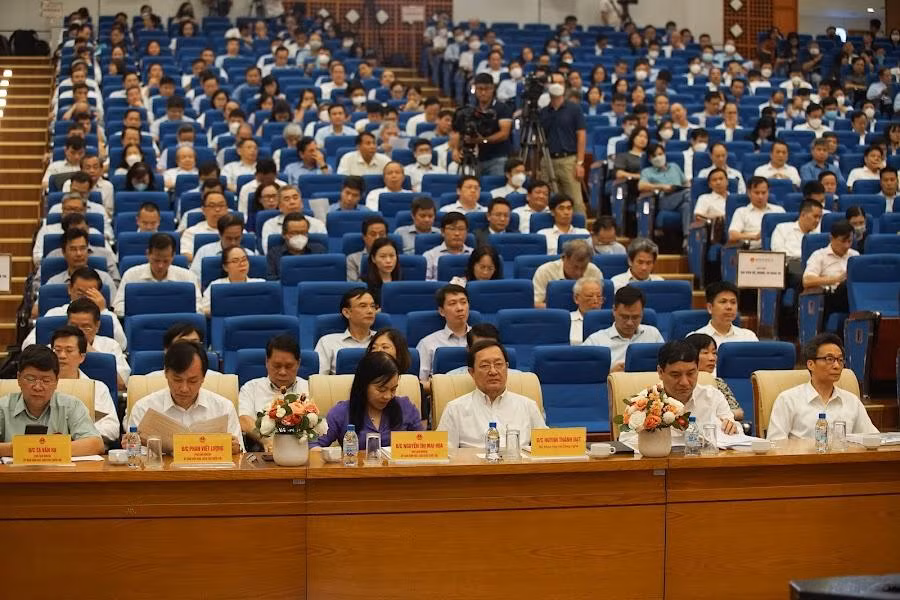 Hơn 900 đại biểu tham dự Hội nghị diễn ra ngày 4/8 tại Hà Nội.