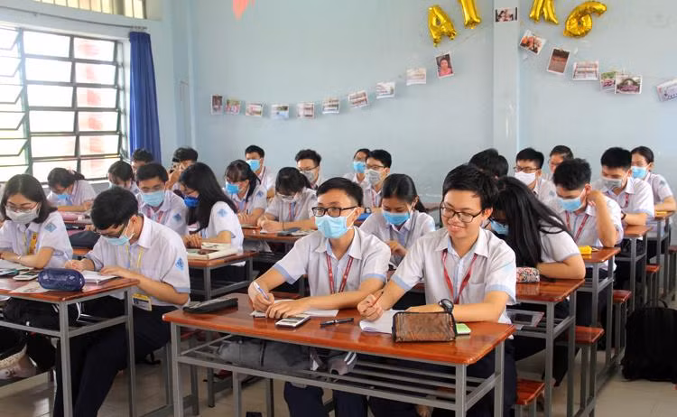 Tận dụng tối đa thời gian tổ chức dạy học trực tiếp khi dịch bệnh được kiểm soát. Ảnh minh họa/ INT