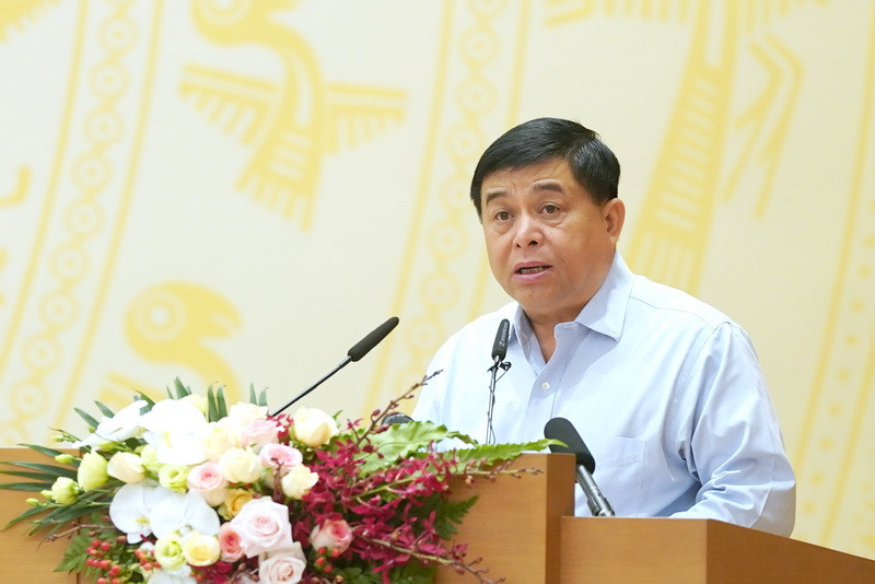 Bộ trưởng Bộ Kế hoạch và Đầu tư Nguyễn Chí Dũng.Ảnh: VGP