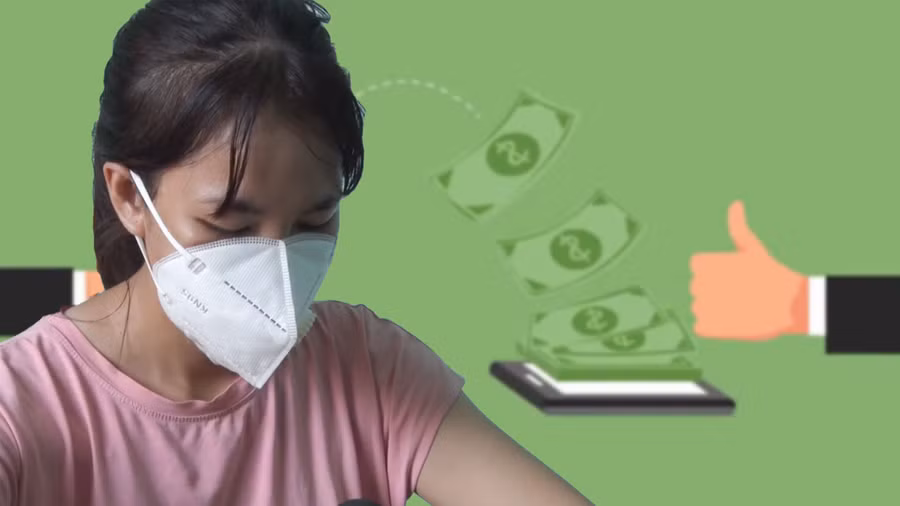 Dương Thị Mỹ Linh làm việc với cơ quan điều tra. Ảnh: Công an Hà Nam.