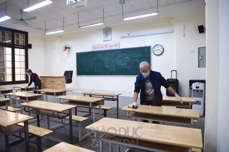 Ngoài ra, còn một số học sinh chưa được tiêm do đang trong khu vực phong toả, cách ly hoặc đang điều trị bệnh.