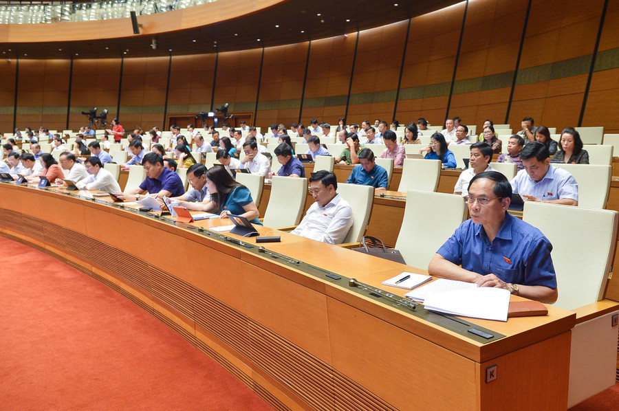 Các đại biểu tham gia phiên họp. Các đại biểu tham gia phiên họp.