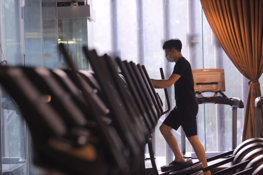 Hà Nội: Nhiều phòng gym mở cửa, học viên đăng ký trước vài ngày để xếp lịch ảnh 7