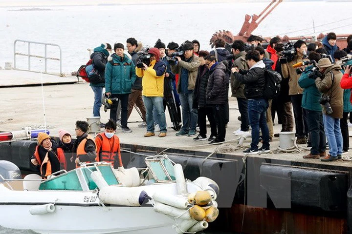 Di hài được tìm thấy từ phà Sewol không phải của người