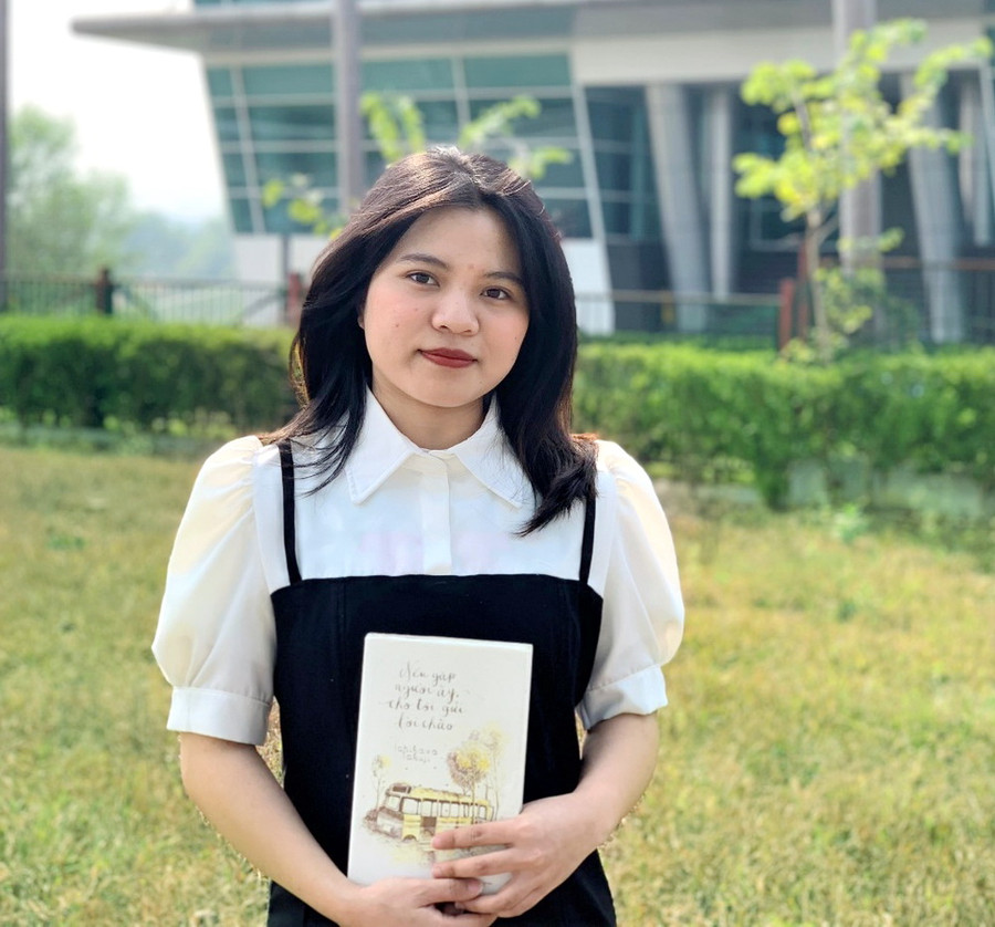 Đàm Thanh Nhàn – Sinh viên ngành Ngôn ngữ Trung Quốc, Trường Đại học Mở Hà Nội. Đàm Thanh Nhàn – Sinh viên ngành Ngôn ngữ Trung Quốc, Trường Đại học Mở Hà Nội.