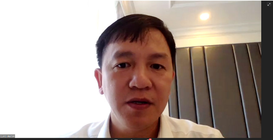 PGS.TS Phạm Quốc Khánh – Phó Cục trưởng Cục Quản lý chất lượng (Bộ GD&ĐT) phát biểu khai Chương trình tập huấn, bồi dưỡng trực tuyến. PGS.TS Phạm Quốc Khánh – Phó Cục trưởng Cục Quản lý chất lượng (Bộ GD&ĐT) phát biểu khai Chương trình tập huấn, bồi dưỡng trực tuyến.