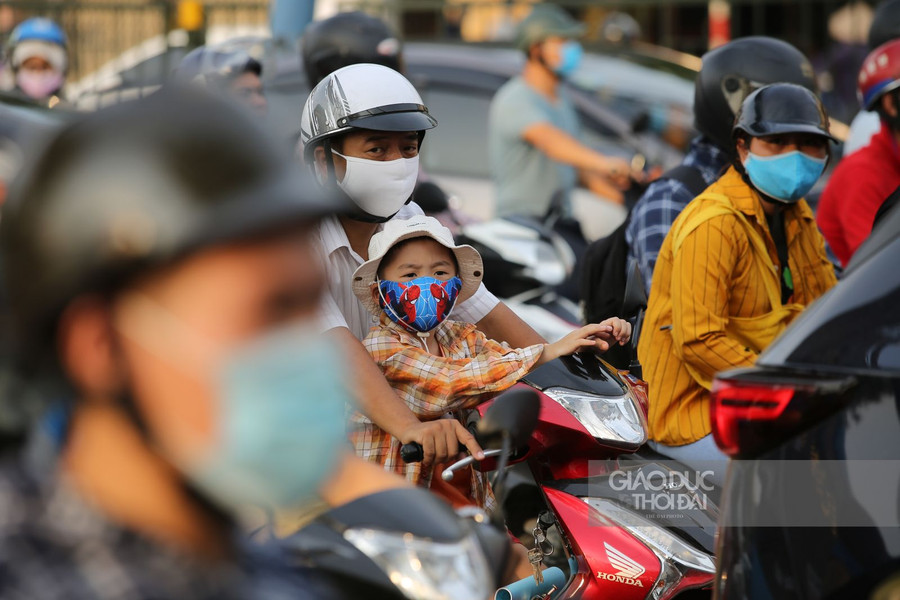 Dù lịch nghỉ lễ 2/9 có 1 ngày nhưng nhiều người vẫn đưa gia đình mình trở về quê.