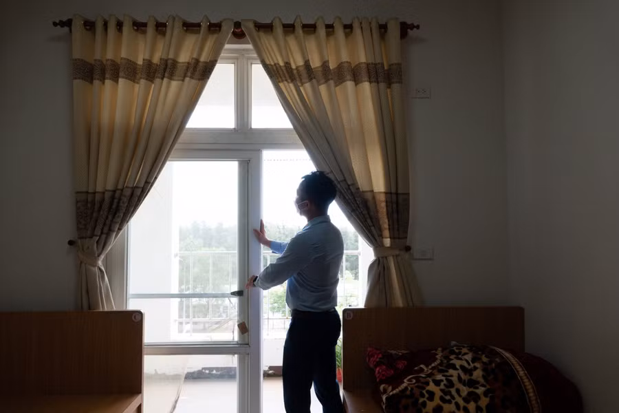 5 khu ký túc xá có gần 2.000 phòng.