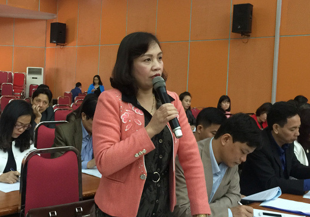 Bà Nguyễn Thị Thu Huyền – Phó Giám đốc Sở GD&ĐT tỉnh Phú Thọ. Bà Nguyễn Thị Thu Huyền – Phó Giám đốc Sở GD&ĐT tỉnh Phú Thọ.