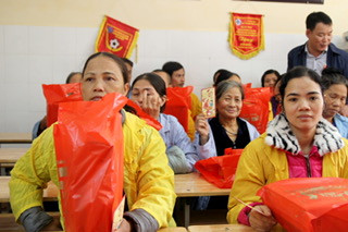 Các bệnh nhân tại trung tâm ung bướu – bệnh viện Đa khoa Thái Bình