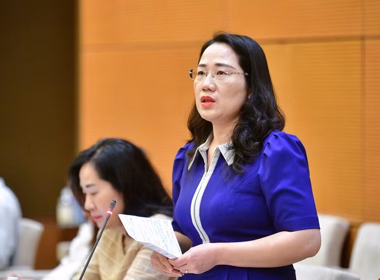 Đại biểu Nguyễn Thị Thủy (Đoàn ĐBQH tỉnh Bắc Kạn).