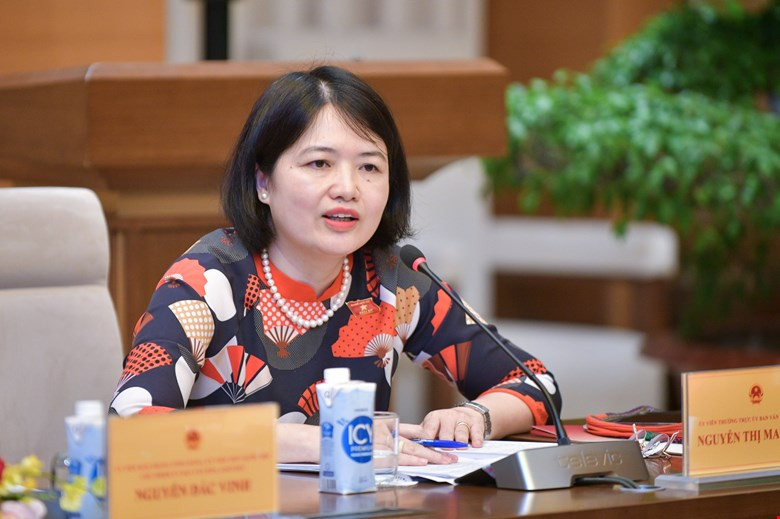 Đại biểu Quốc hội Nguyễn Thị Mai Thoa.