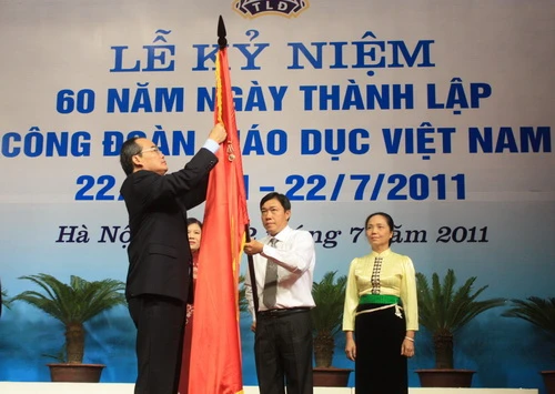 Công đoàn Giáo dục VN kỉ niệm 60 năm ngày thành lập