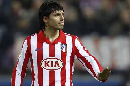 Atletico hét giá Aguero 45 triệu euro