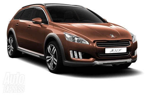 Những hình ảnh đầu tiên của mẫu Peugeot 508 RXH