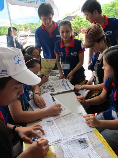 Tư vấn cho TS những điều cần thiết trước khi bước vào kỳ thi( Ảnh tại Đà Nẵng)