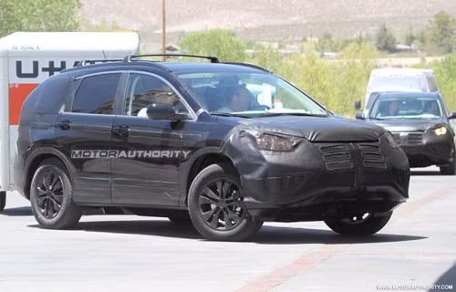 Honda CR-V mới bị bắt gặp trên đường thử