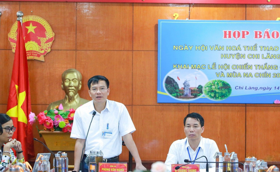Lễ hội chiến thắng Chi Lăng 10/10 trở thành sản phẩm du lịch đặc sắc của huyện và được tổ chức hàng năm quy mô cấp huyện, hướng tới trở thành Lễ hội cấp Quốc gia. Lễ hội chiến thắng Chi Lăng 10/10 trở thành sản phẩm du lịch đặc sắc của huyện và được tổ chức hàng năm quy mô cấp huyện, hướng tới trở thành Lễ hội cấp Quốc gia.