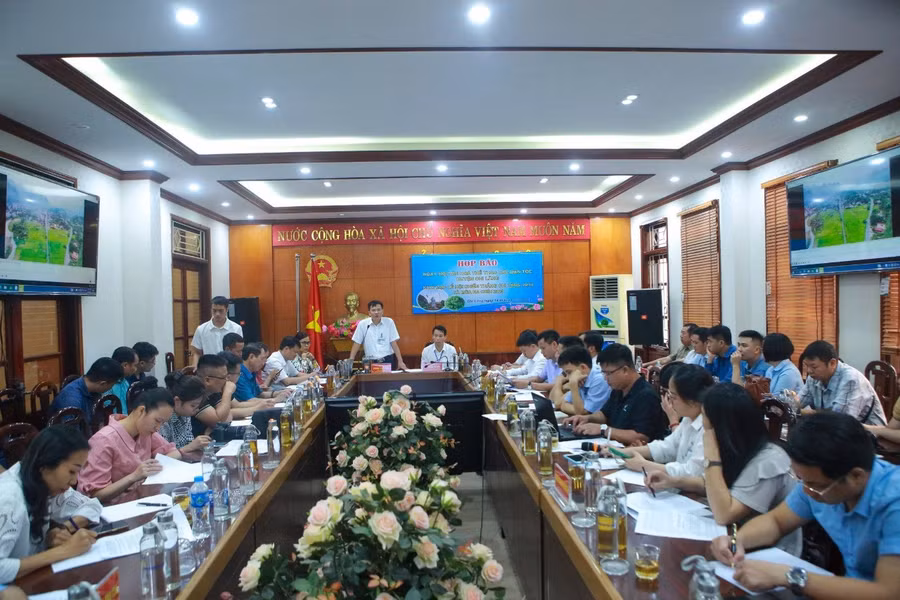 Cuộc họp báo ngày hội Văn hóa thể thao các dân tộc huyện Chi Lăng và lễ hội chiến thắng Chi Lăng; Mùa na Chi Lăng 2023 vừa được diễn ra.