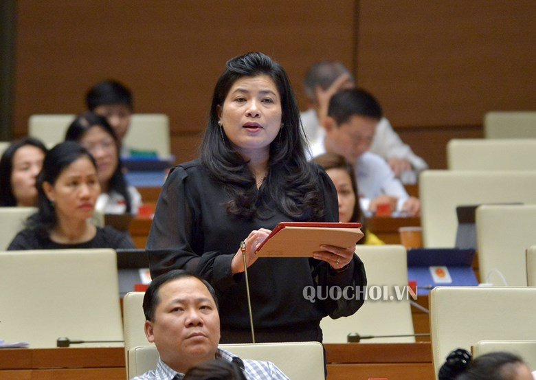 Đại biểu Đàng Thị Mỹ Hương. Đại biểu Đàng Thị Mỹ Hương.