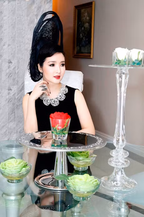 Giang My dep quyen luc, rang ro khi hoi ngo Hoa hau Thai Lan - Anh 2