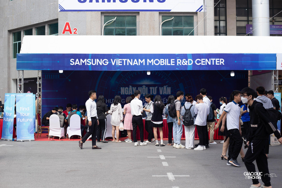 Chương trình Ngày hội tuyển dụng và cơ hội việc làm PTIT 2022, với sự có mặt tham gia của 13 doanh nghiệp gồm ZTE, Sun, Rocket Game Studio, Amela Việt Nam, Giao hàng tiết kiệm, Co-Well châu Á, AHT Tech, Trung tâm CNTT MobiFone, Toshiba, HCLTech Vietnam, VCCorp, Samsung R&D, Tiên Phong Bank. Chương trình Ngày hội tuyển dụng và cơ hội việc làm PTIT 2022, với sự có mặt tham gia của 13 doanh nghiệp gồm ZTE, Sun, Rocket Game Studio, Amela Việt Nam, Giao hàng tiết kiệm, Co-Well châu Á, AHT Tech, Trung tâm CNTT MobiFone, Toshiba, HCLTech Vietnam, VCCorp, Samsung R&D, Tiên Phong Bank.