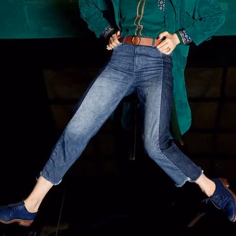 Nhung kieu quan jeans khong the thieu khi xuong pho ngay he - Anh 5