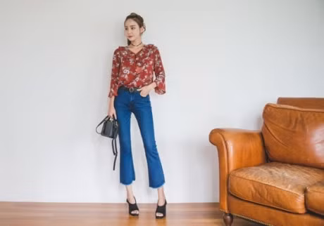 Nhung kieu quan jeans khong the thieu khi xuong pho ngay he - Anh 2