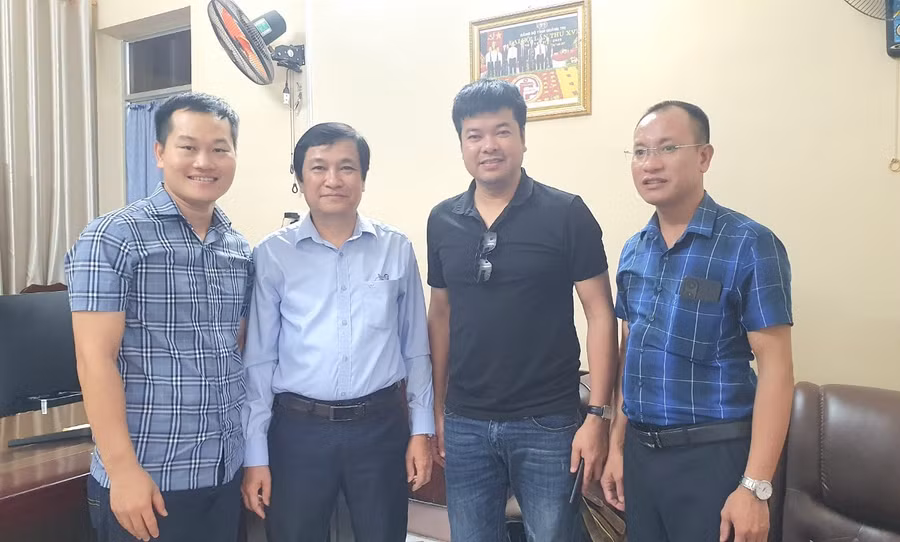 Lãnh đạo Văn phòng Báo GD&amp;TĐ khu vực Miền Trung – Tây Nguyên triển khai hoạt động phối hợp với Phòng GD&amp;ĐT Hải Lăng, tỉnh Quảng Trị.