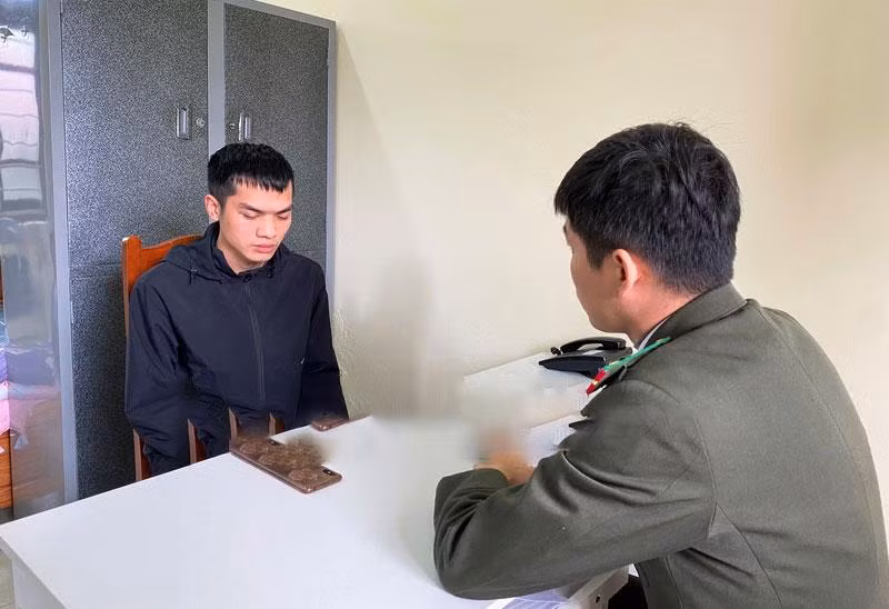 Ngô Văn Tân làm việc với cơ quan công an.