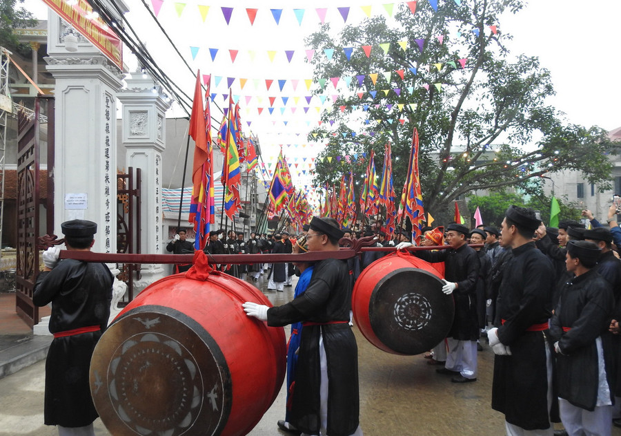 Các chương trình, hoạt động được tổ chức tại quần thể di tích Đình làng Kim Thượng.