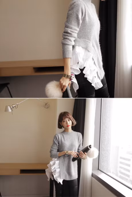 Dung tiec tien voi nhung mau ao len dep va ca tinh nhat mua thu dong nay - Anh 13